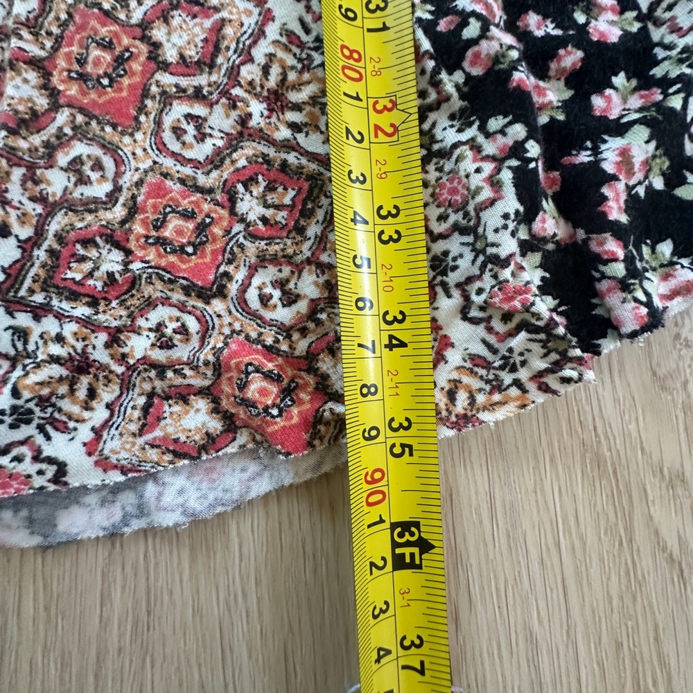 Vintage SUPER soft California Beachwear Floral Pattern Women’s Bell Bottoms 💕 🏖️ - Picture 4 of 6